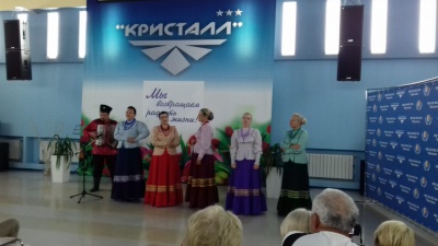 Наши гости казачий ансамбль "Есаул" г. Анапа